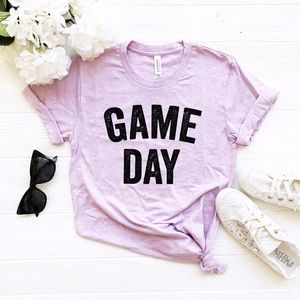 Game Day Football Season Fall Cute Unisex Tee